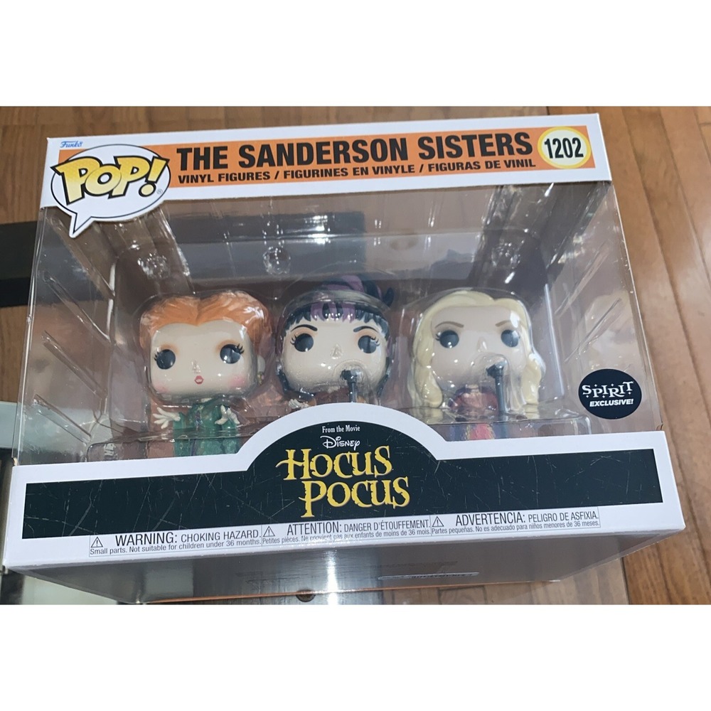 Spirit Halloween Exclusive‎ The Sanderson Sisters Funko Pop #1202 Hocus Pocus
